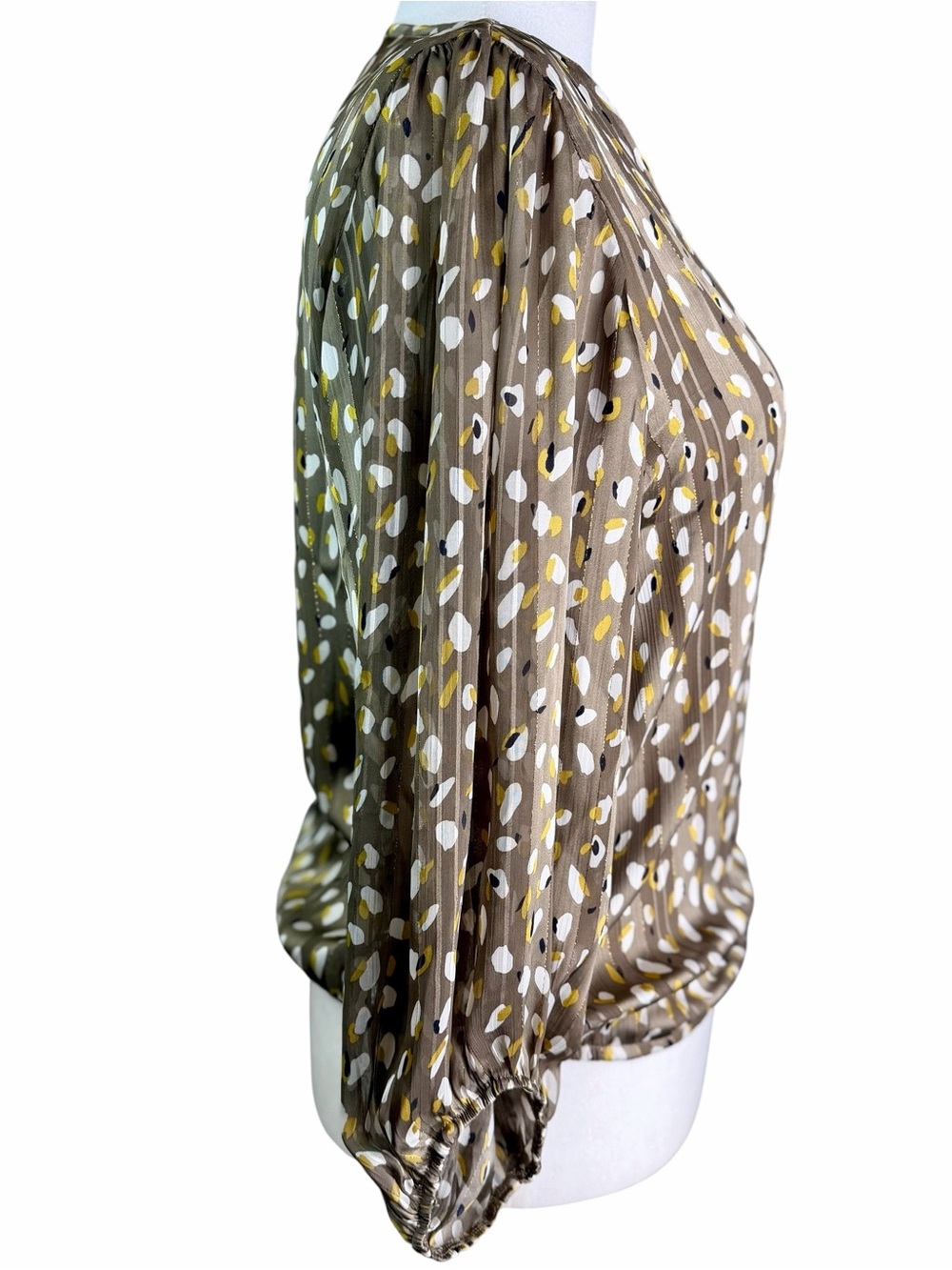 Haver & Blair London Printed 3/4 Sleeve Blouse Size M - Picture 6 of 11